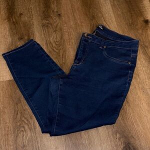 Women's Dark Blue Stretchy Skinny 16